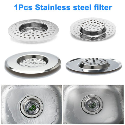 Sink Strainer Kitchen Sink Grid Filter Stainless Steel